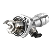 YOLLKY thermostat housing front view showing correct fit and easy replacement