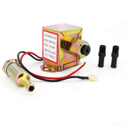 YONEDA pump front view showing metal body and inlet outlet for durable performance
