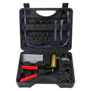 Yonligonju front view of complete brake bleeder kit showing portability and components