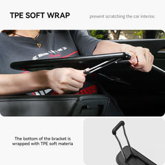 YONZEE tray with support leg providing extra stability for heavier items