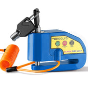YOHOOLYO front view packaging showing compact alarm lock and box, secure storage benefit