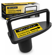 Yoolon front view of magnetic tandem slide stopper showing robust form and quick placement benefit