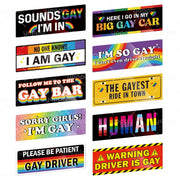 YOPPIX STUDIO front pack showing ten colorful pride magnets and bold messaging