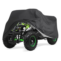 YOTOM rear view of quad cover illustrating secure rear coverage