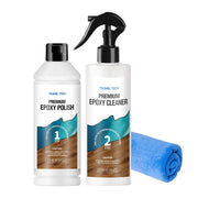 YOUMEITECH front packaging showing 16oz polish and 16oz cleaner, clear labeling and benefits