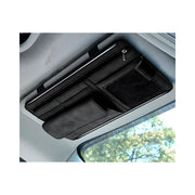 Yourkar front view visor organizer showing compact storage and neat appearance