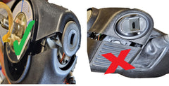 YOUROLDTRUCK close-up of shroud texture demonstrating OEM-style grain and durability