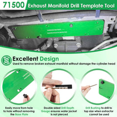 Yoursme drill depth gauge detail preventing water jacket penetration and protecting head