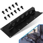 Yoursme front view lift plate showing mounting pattern and robust design benefit