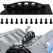 Yoursme lift plate front view showing bolt pattern and sturdy construction for safe lifts