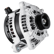 Youxmoto alternator front view showing mounting points and benefit of easy fit