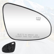 Youxmoto passenger right mirror front view showing clear reflective surface and benefit of restored visibility