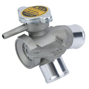 YOUYIEN front view of aluminium radiator filler neck showing fit and finish benefits