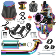 YOXUFA VM22 front assembly showing kit layout and quick install advantage