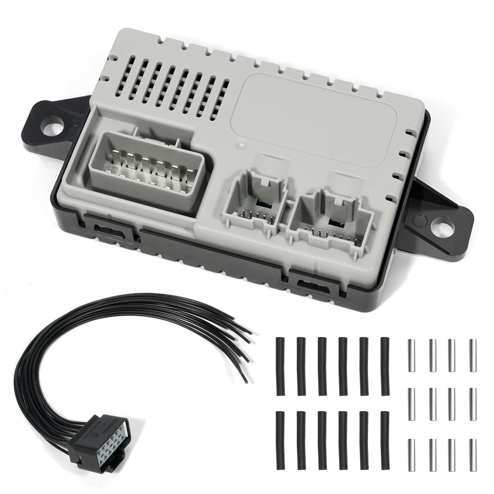 Ytrica module front view showing plug layout and easy fit