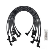 YUANCHINB front-packaging showing full 8-piece spark plug wire set, durable and ready