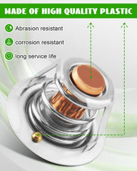 YUANTUO side closeup of valve spring demonstrating durable metal build and reliability