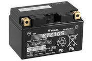 Yuasa front label showing model and ready-to-install performance