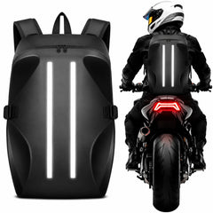yucenbra front view showing pack shape and durable shell for confident rides