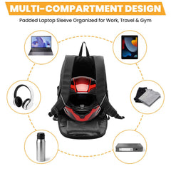yucenbra closeup padded laptop pocket protecting electronics on commute