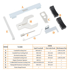 Yuesstloo crankshaft and flywheel locks displayed for stable crank positioning