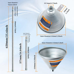 Yuesstloo removable filter insert capturing debris to protect fluids