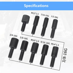 Yuesstloo forcing screw close-up highlighting thrust-bearing design for smooth pulls