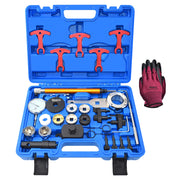 Yuesstloo front of kit organized case showing full 31-piece set, clear workshop organization