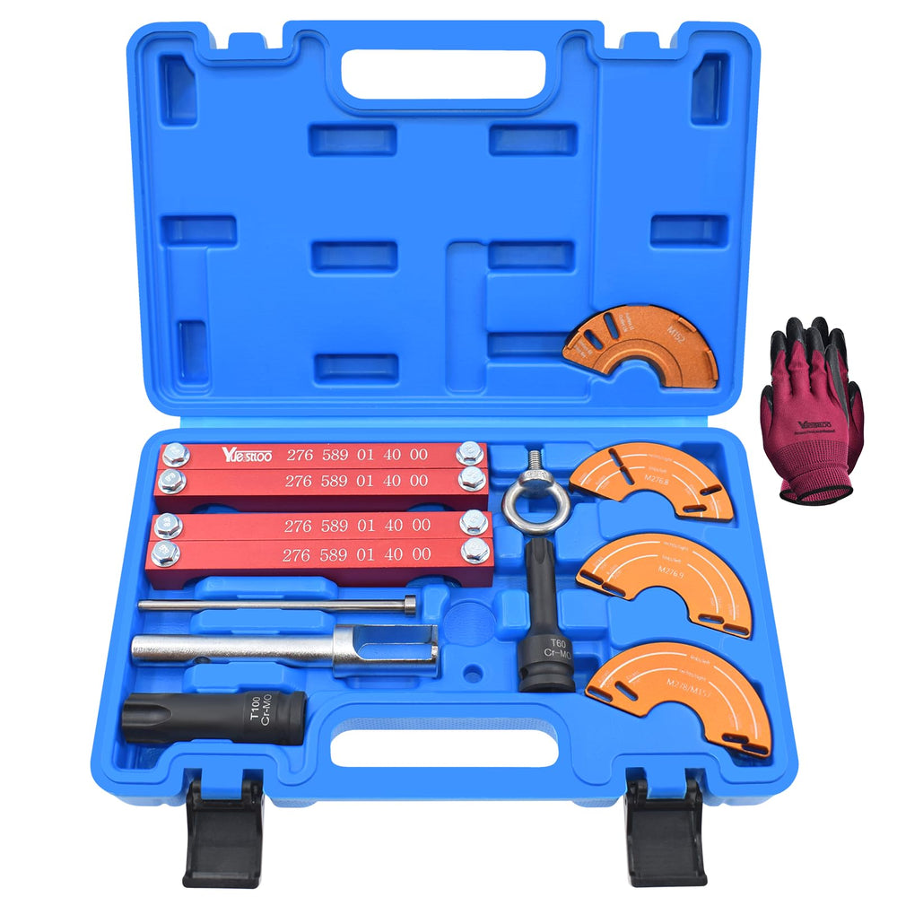 Yuesstloo front packaging case open showing organized tool layout and quick access