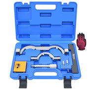 Yuesstloo front packaging case open showing organized timing tools for easy transport