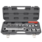 Yuesstloo front packaging showing compact serpentine belt tool kit benefits