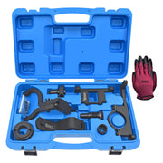 Yuesstloo kit front view in carrying case showing organized tools for efficient service