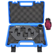 Yuesstloo front view of entire timing tool kit showing organization and portability