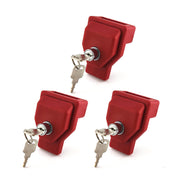 Yujanery front packaging showing three glad hand locks and benefits of keyed alike
