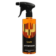 YumCars Yum Interior front bottle showing 500ml size and label benefit