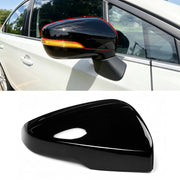 Yumzeco right mirror cover front view showing clean fit and restored look