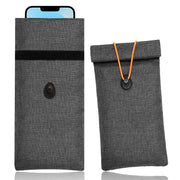 YunTuookey front packaging showing two signal-blocking pouches protecting devices