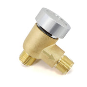 Yunziling vacuum breaker front view showing compact brass body and reliable seal