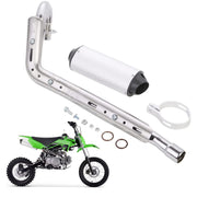 YYCKE muffler front view showing sleek profile and improved styling