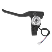 YYMTTOR front view of left brake lever showing ergonomic shape and instant fit