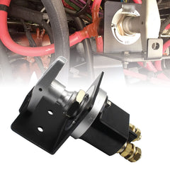 YZQPNB knob with lockout plate installed, prevents accidental switching