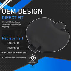 YzusGomumu center cover close-up highlighting precise OE fit and protection