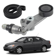 YzusGomumu front view of complete tensioner kit showing belt and assembly for easy replacement
