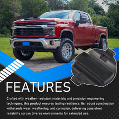 YzusGomumu covers installed on truck front angle preserving factory finish