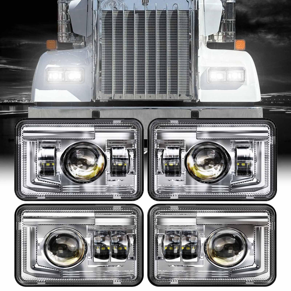 Z-OFFROAD chrome front assembly showing clean reflector and chrome finish for visibility