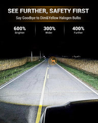 Z-OFFROAD side marker and DRL detail highlighting daytime visibility benefits