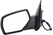 ZAPOSTS front-angle driver side mirror showing fit and clean lines