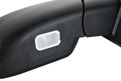 ZAPOSTS close-up of housing and arrow turn signal for visible night signaling