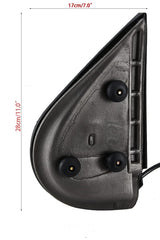 ZAPOSTS mirror housing close-up showing durable texture and finish