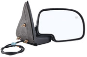 ZAPOSTS passenger mirror front view showing fit and finish benefit: accurate replacement